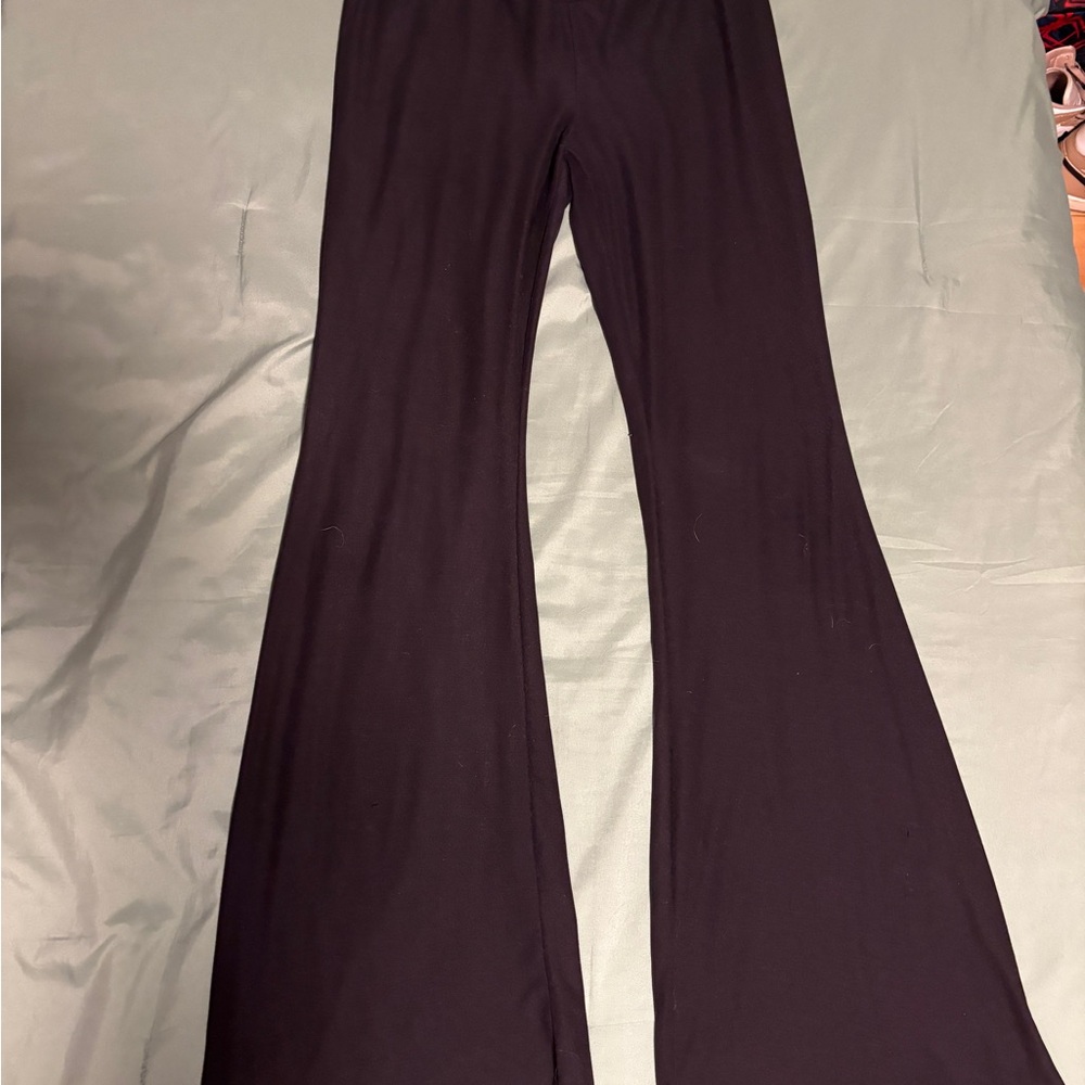 Elegant Black Women's Flared Pants
